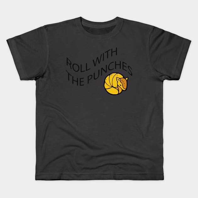 Roll With The Punches Kids T-Shirt by ForbiddenFigLeaf